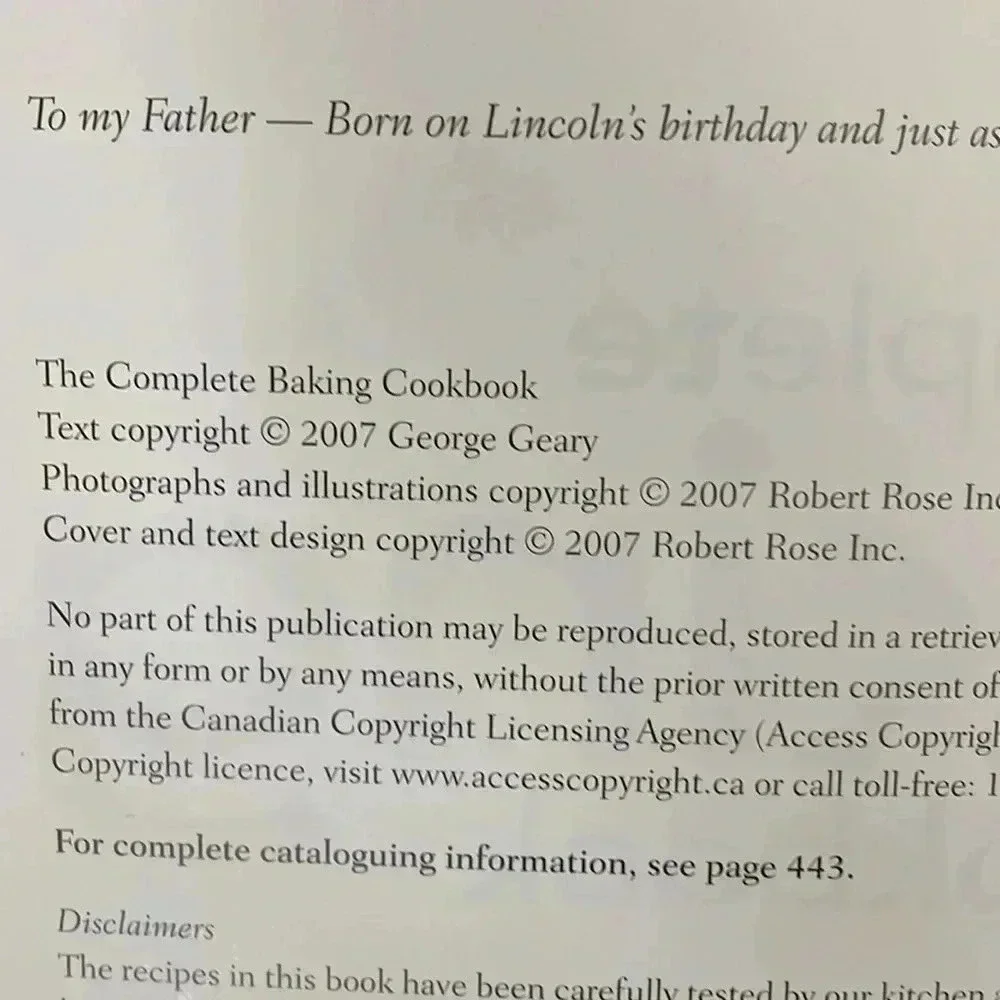 The complete baking cookbook 350 recipes cookies,cakes,muffins,pies